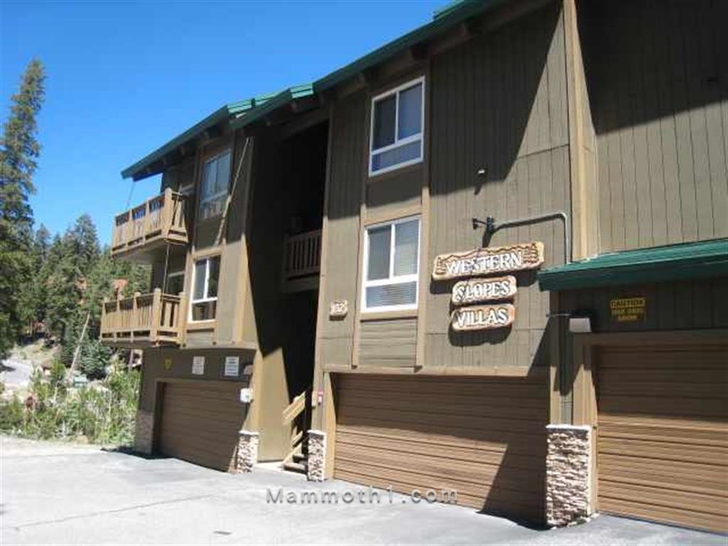 Western Slopes Villas Condos for Sale in Mammoth Lakes Canyon Lodge Mammoth Mountain Condos for Sale