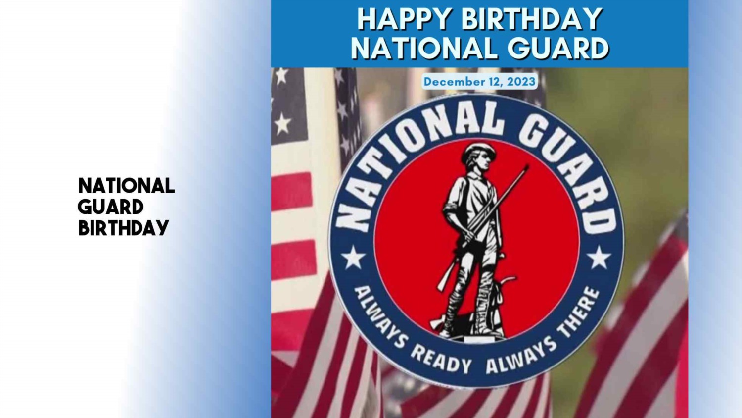 National Guard Birthday