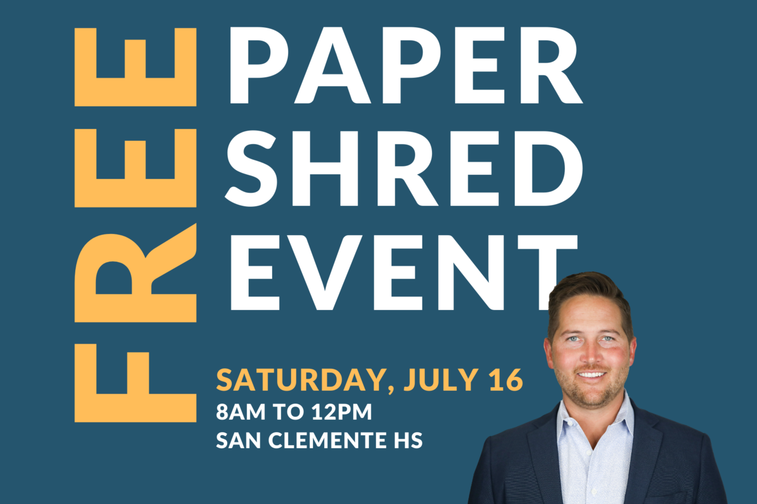 Free Paper Shredding Event in San Clemente