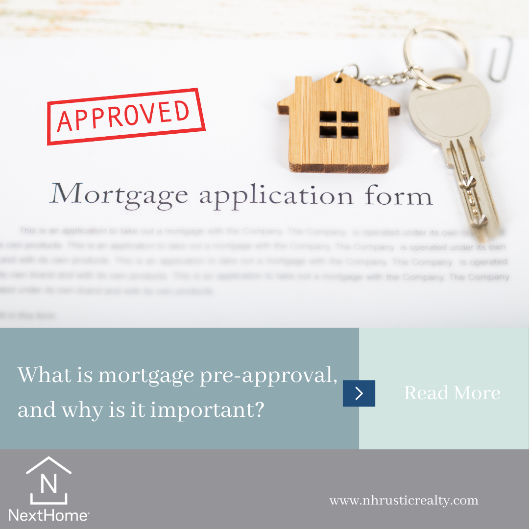 What is mortgage pre-approval, and why is it important?