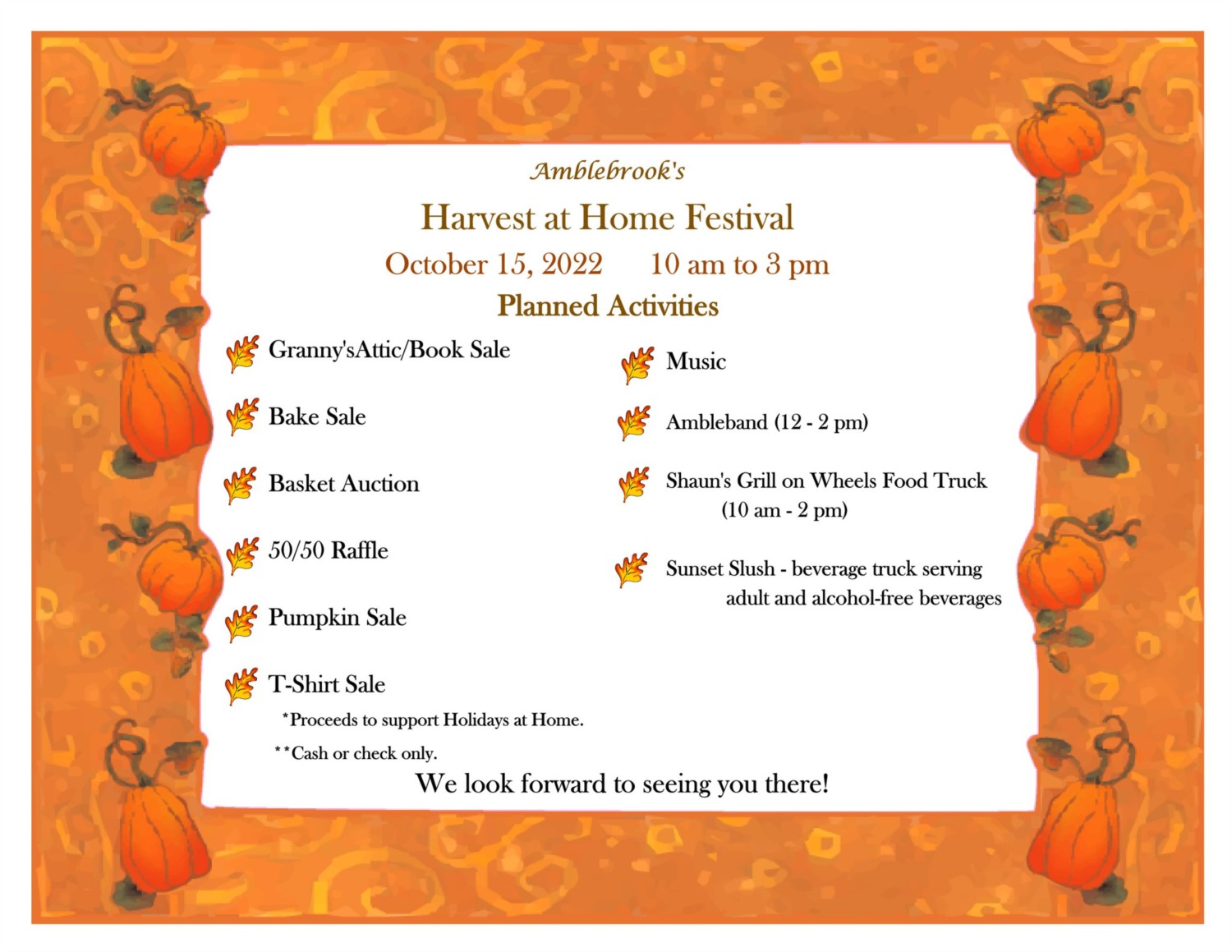 Harvest at Home Festival