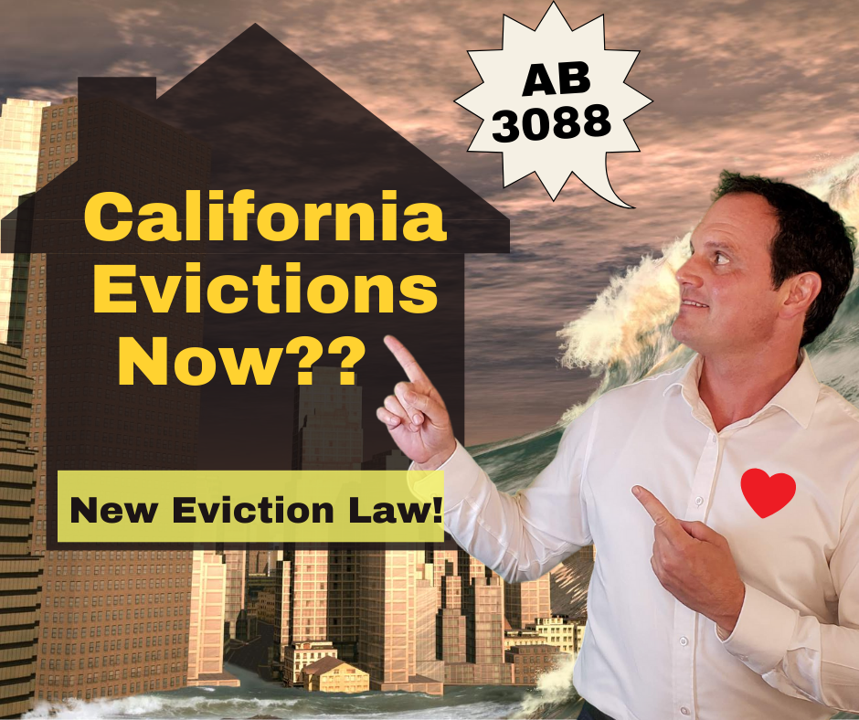 Time to Evict in California? New Eviction Law AB 3088 Explained for