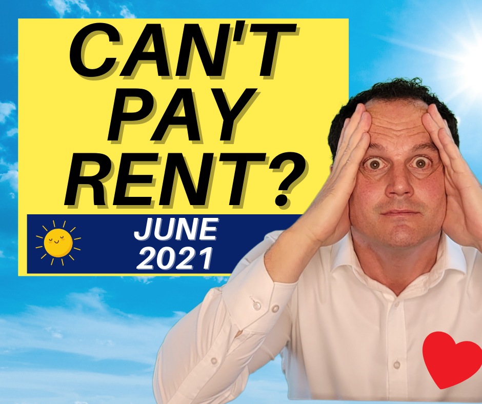 Can’t Pay Rent - Rental Assistance for Tenants & Landlords in June 2021!