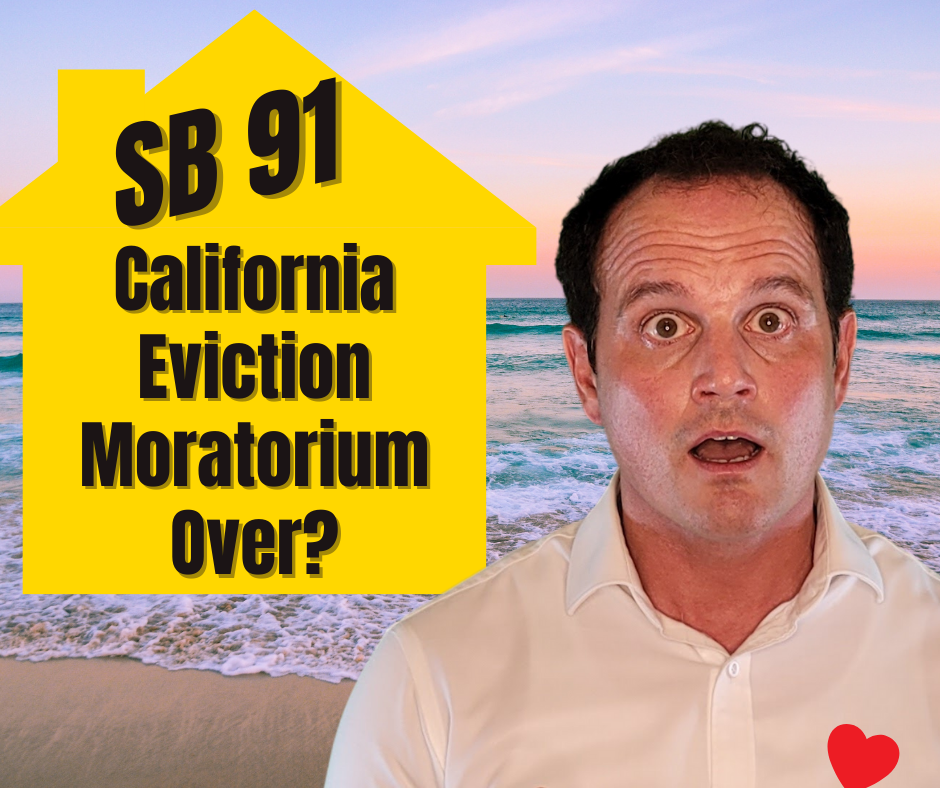 SB 91 California eviction moratorium extension update?