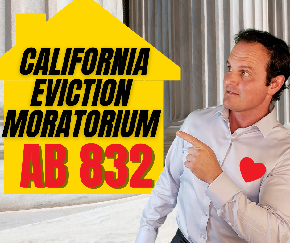 California eviction moratorium explained AB 832 Guide for tenants