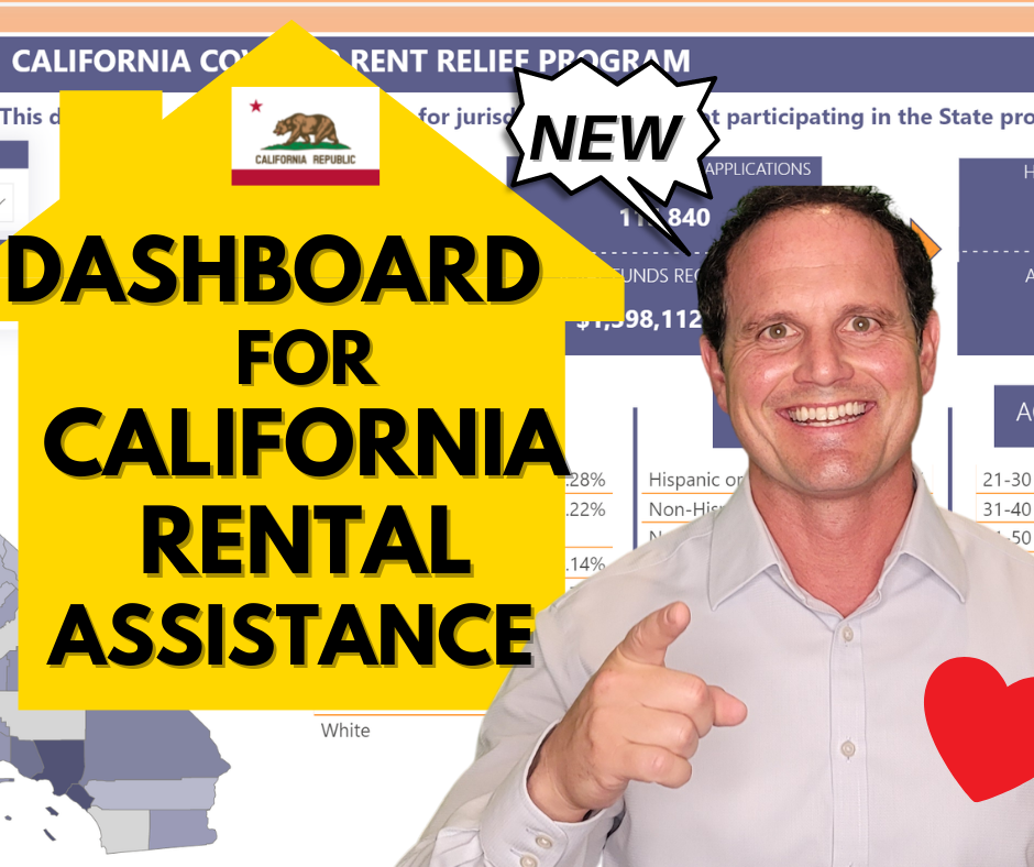 NEW California Rental Assistance Dashboard Guide for emergency rental