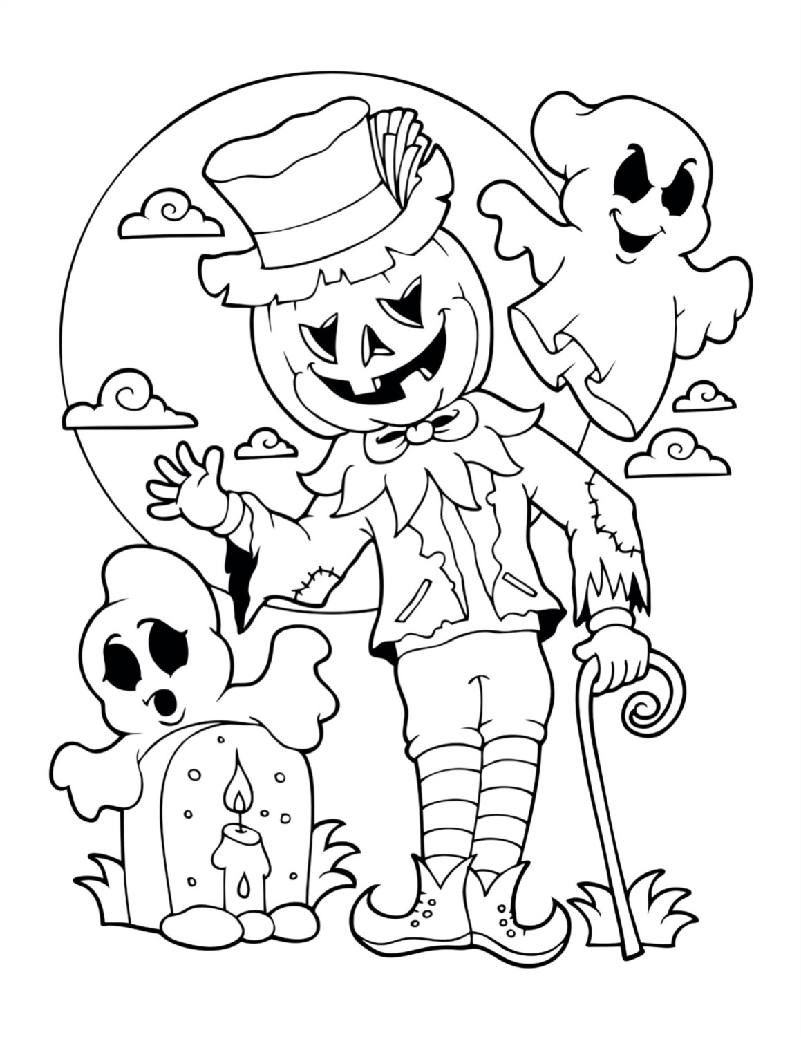 Phil and Stella's 2020 Halloween Coloring Contest