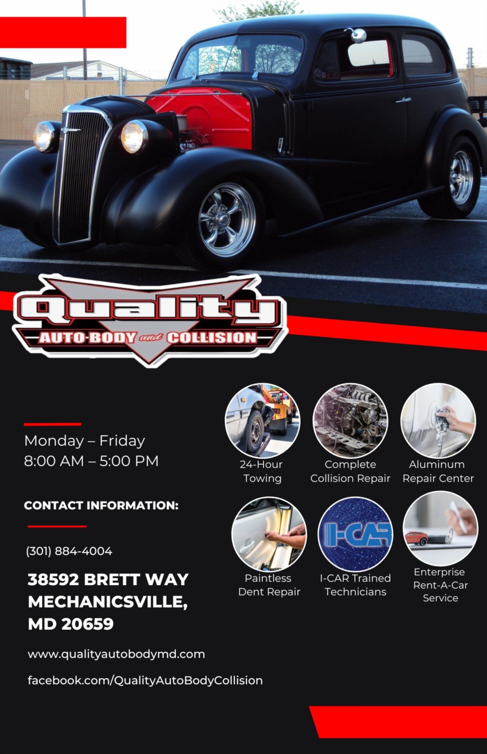 Quality Auto Body Collision Community Spotlight Mechanicsville   17274 Complete Collision Repair 