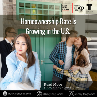 Homeownership Rate Is Growing In The U.S.