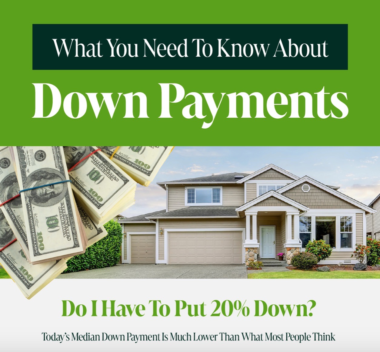 What You Need To Know About Down Payments [INFOGRAPHIC]