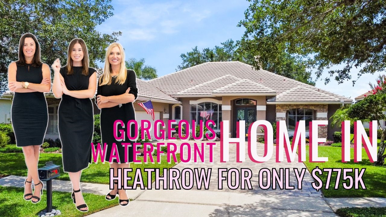 Gorgeous Waterfront Home in Heathrow!