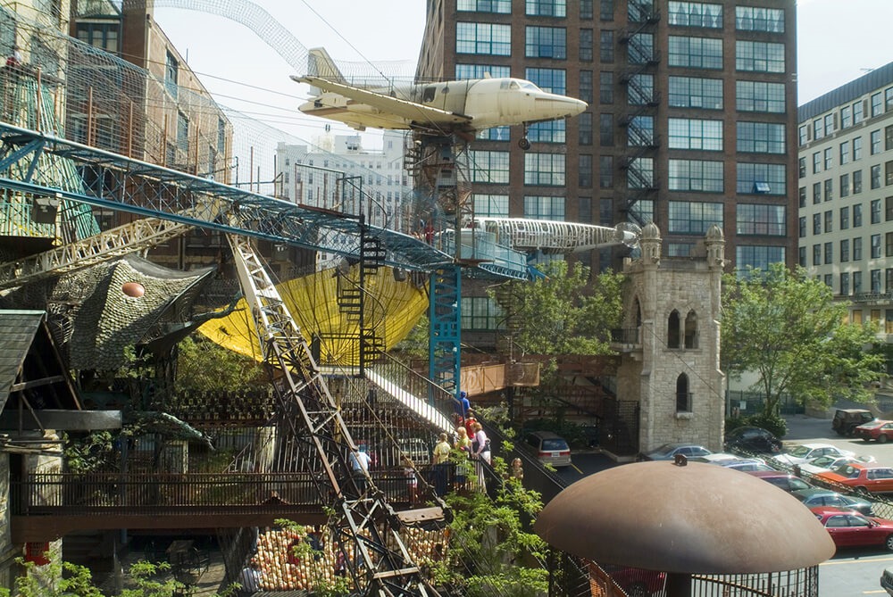 City Museum, Architectural Playground