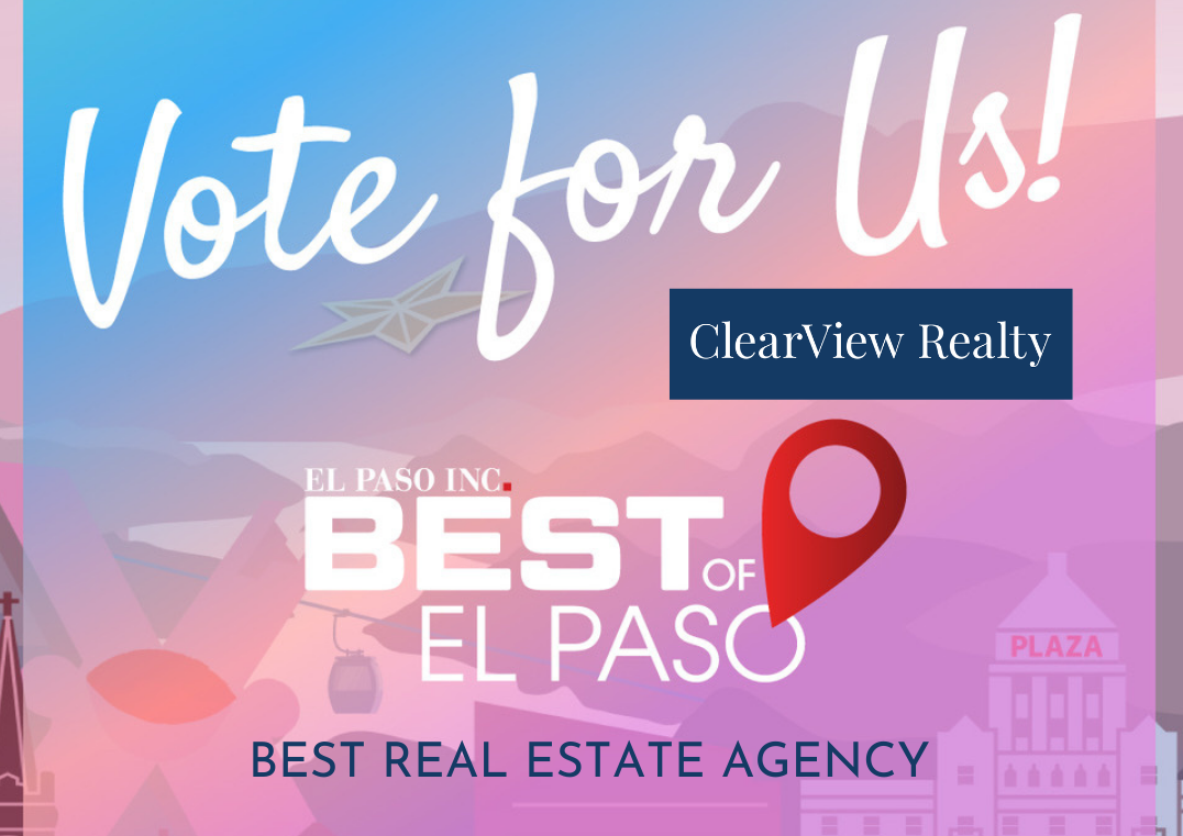 Vote for us as best Real Estate Agency in El Paso