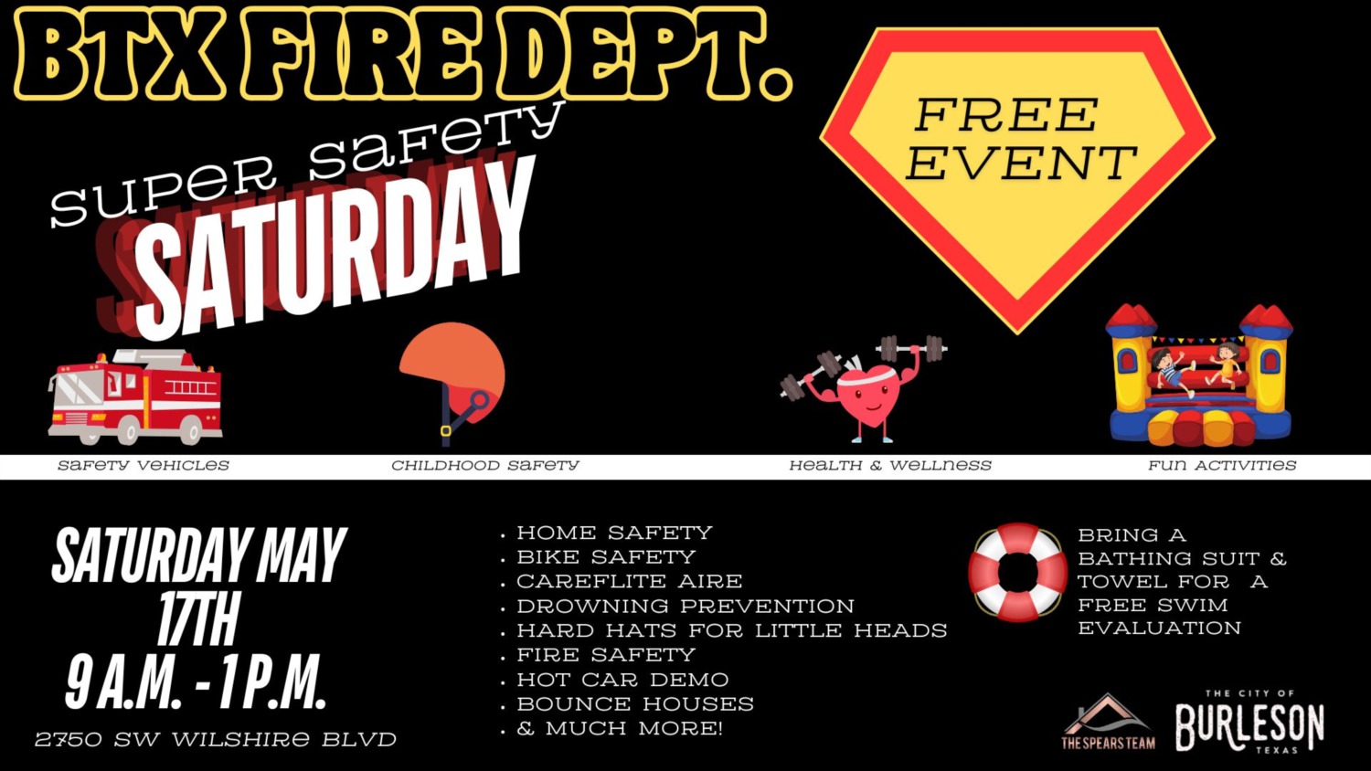 Super Safety Saturday Burleson, TX