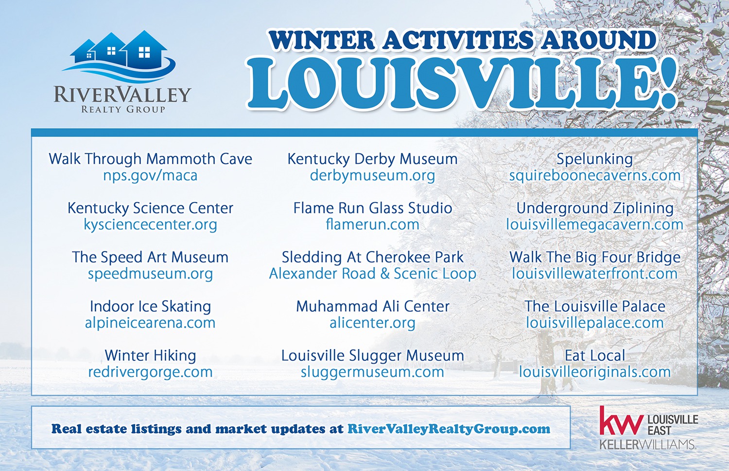 Things to do this winter around Louisville!