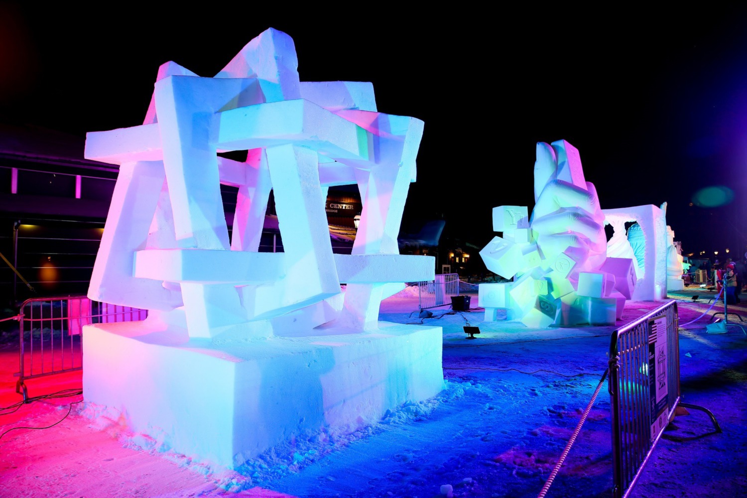 Breckenridge Snow Sculptures