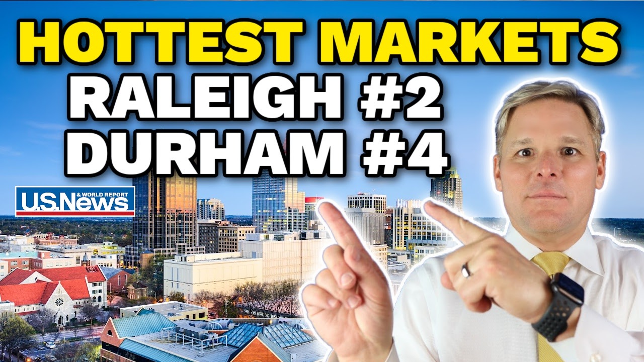 Raleigh & Durham ranked the hottest real estate markets