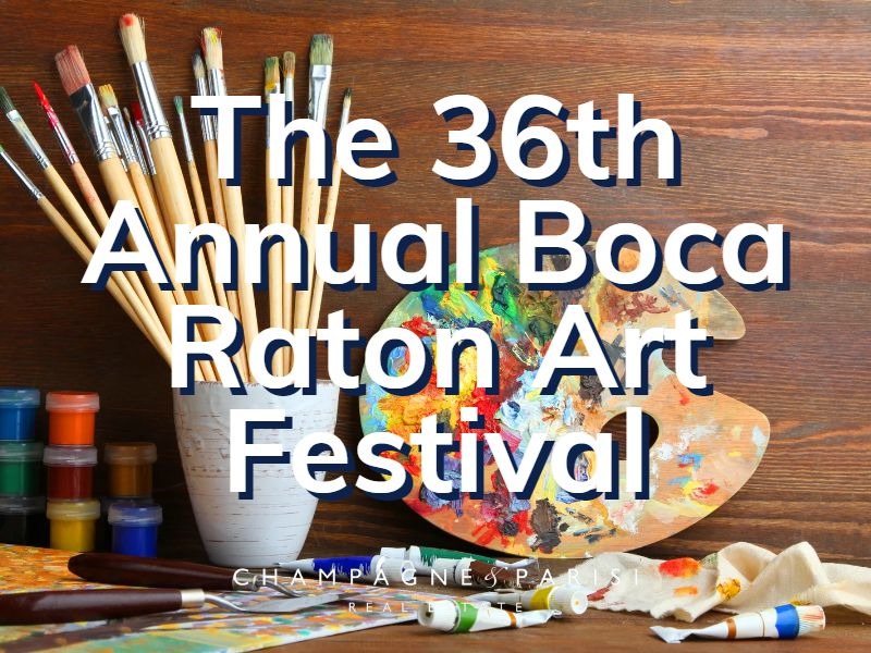 The 36th Annual Boca Raton Museum Art Festival Get The Details Here
