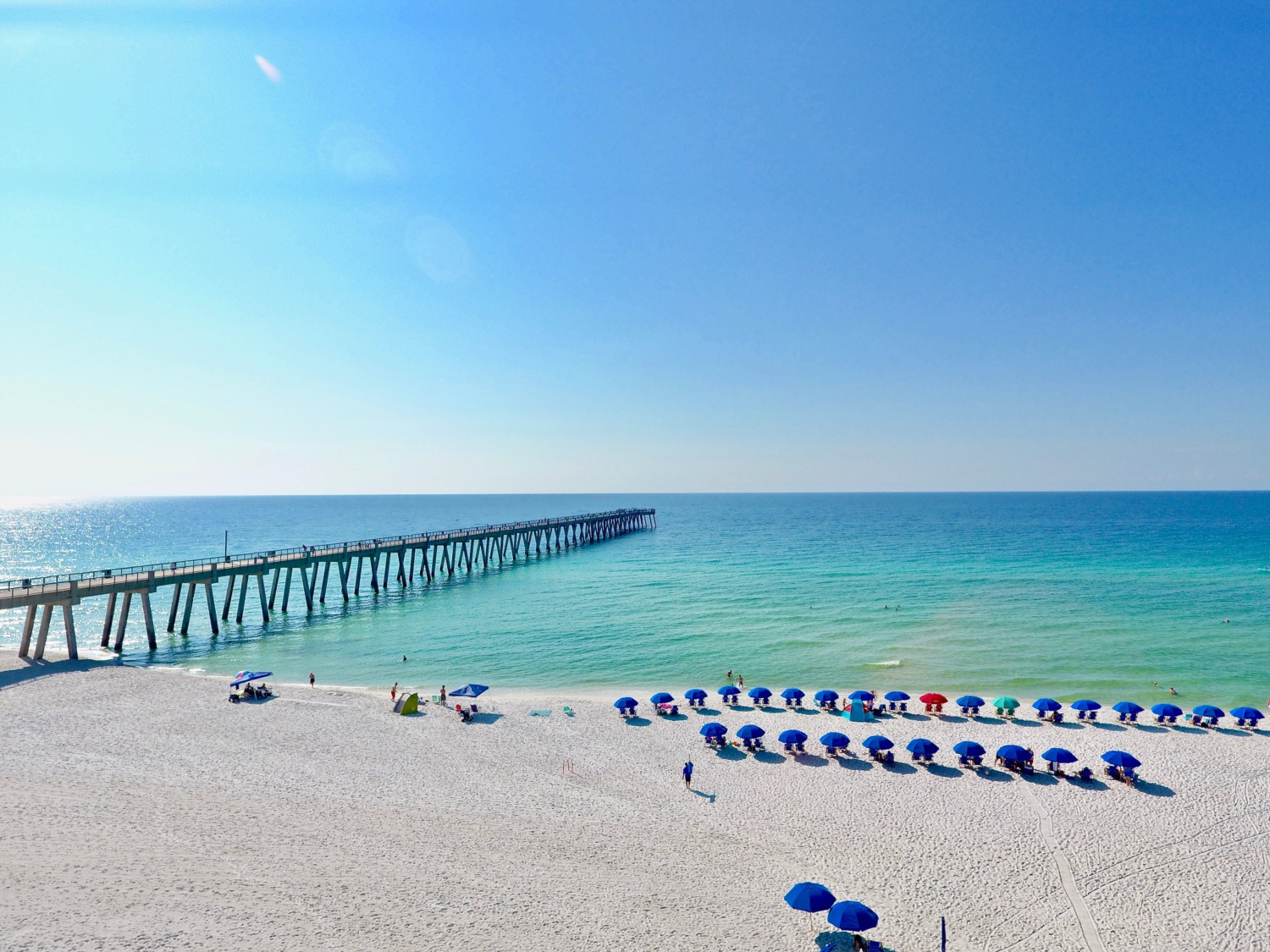 Navarre Beach! Tourism is up and new improvements on the Beach being