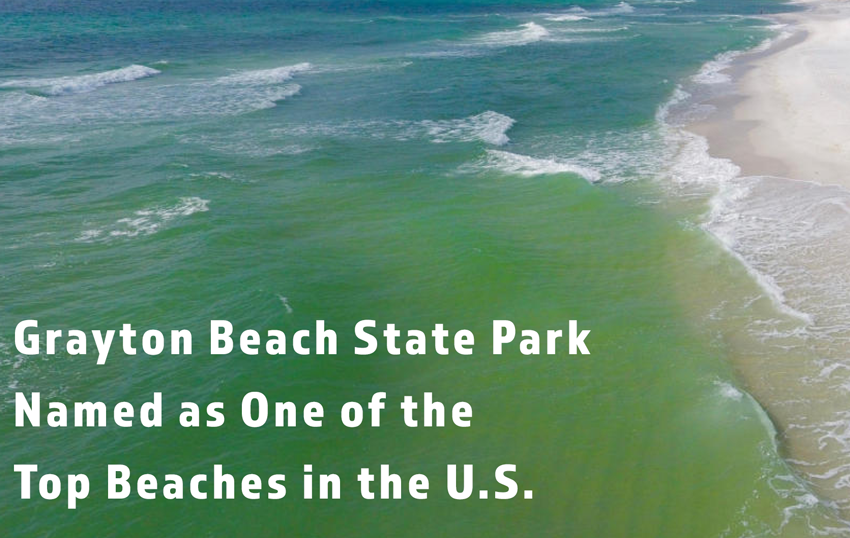 Conde Nast Traveler Names Grayton Beach State Park As One Of The Best Beaches In The U S