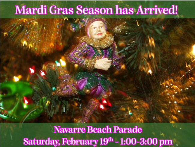 mardi gras in navarre beach