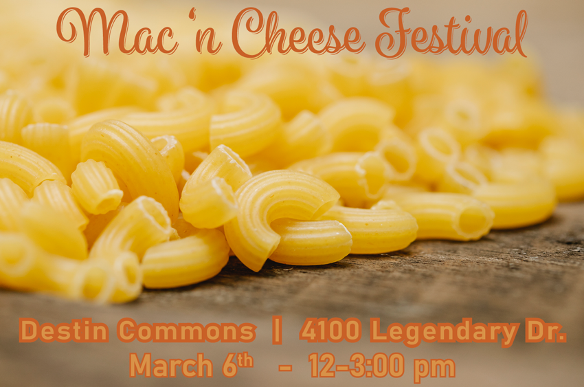 The 4th Annual Mac and Cheese Festival is Coming to Destin Commons!