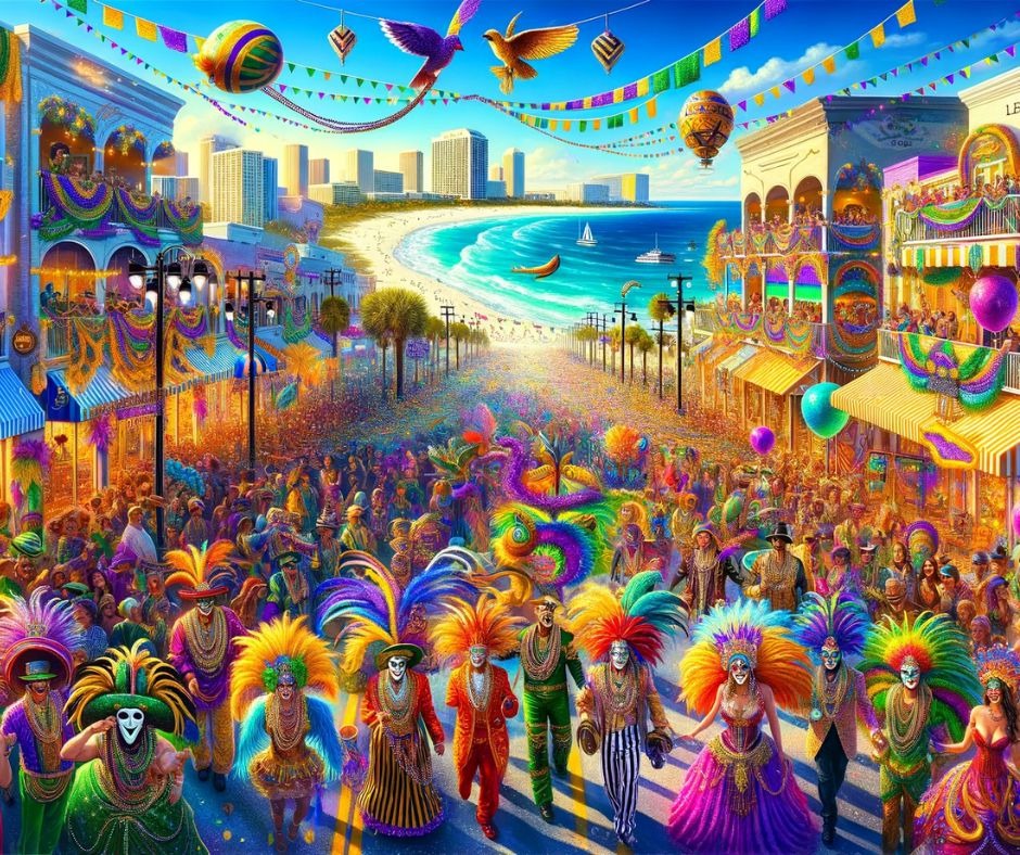 panama city beach mardi gras and music festival 2025