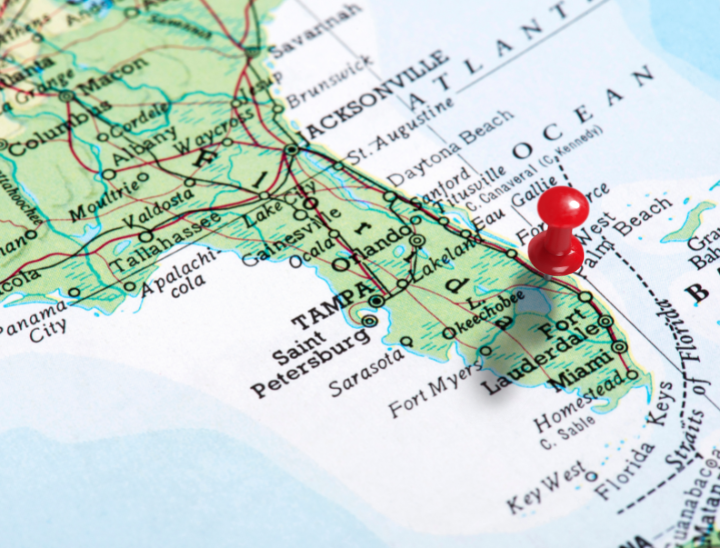 Where are all of the Palm Beach buyers moving from?