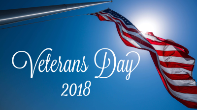 Happy Veterans Day 2018