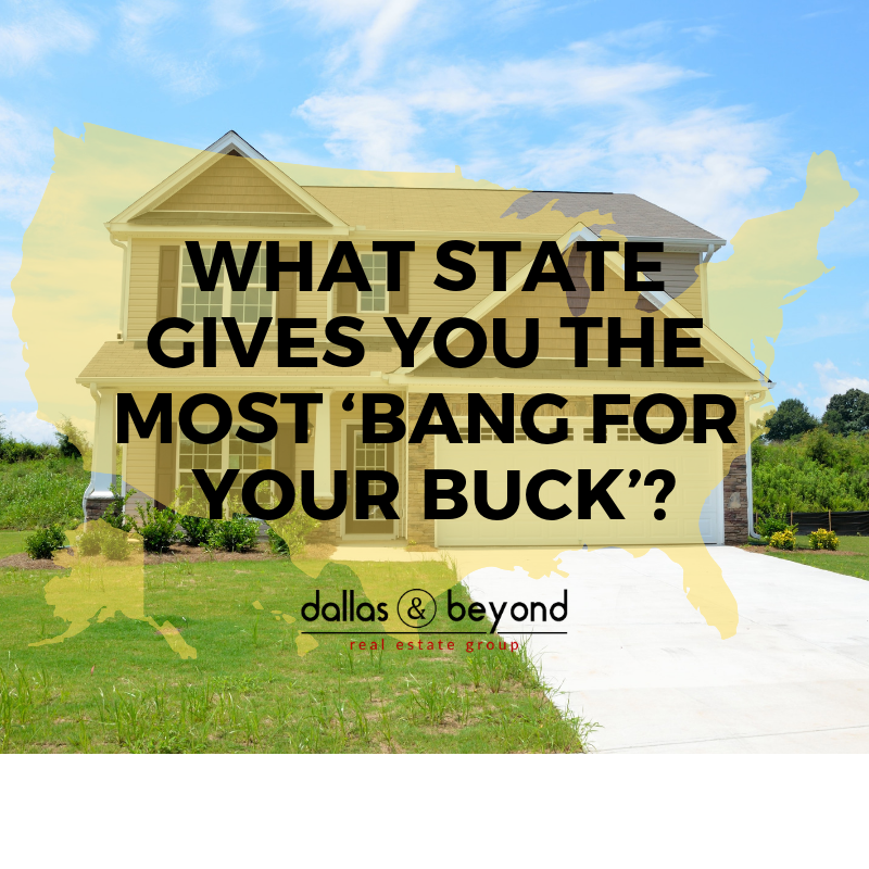 What State Gives You The Most ‘Bang For Your Buck’? [INFOGRAPHIC]