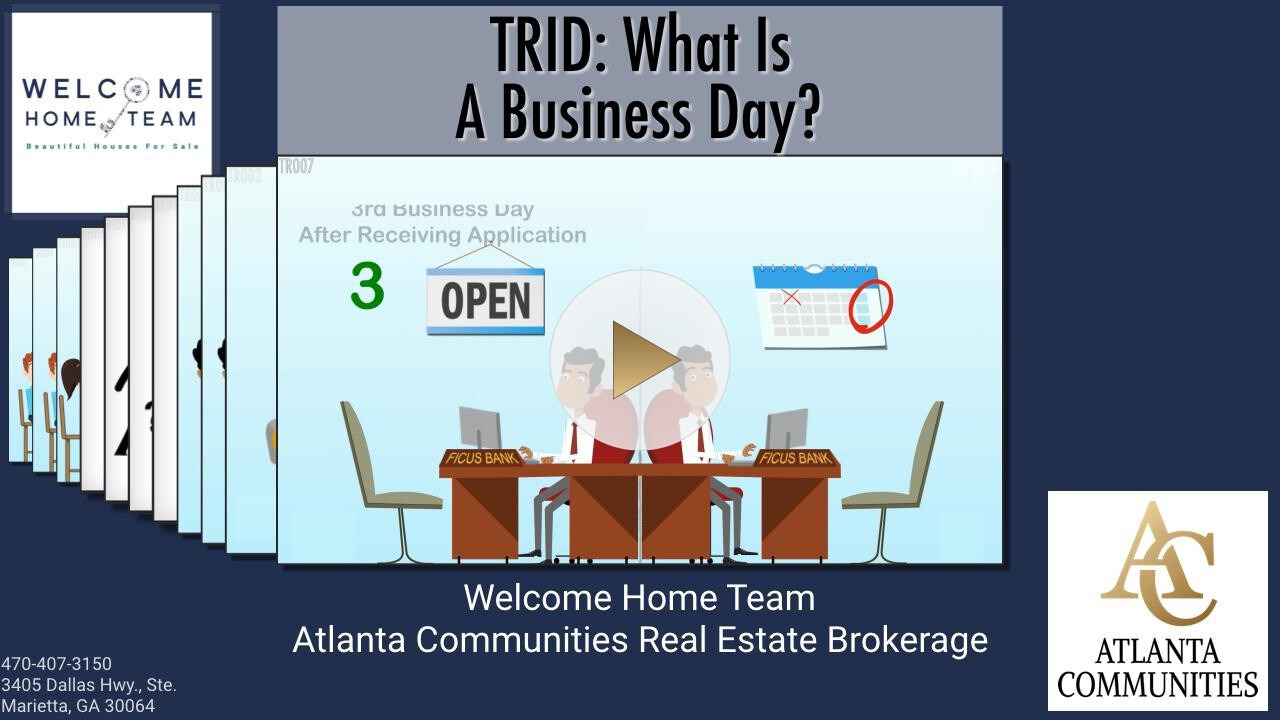 What Is A Business Day With Trid 