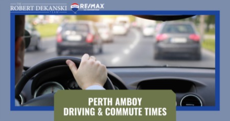 Perth Amboy Downtown Driving Times