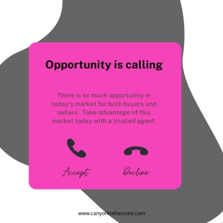 Opportunity is Calling