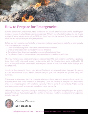 How to Prepare for Emergencies