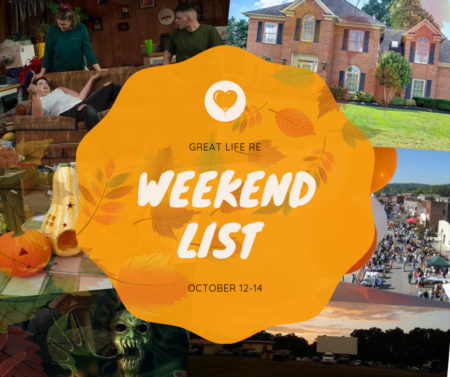 Weekend To Do List, October 12-14, 2018