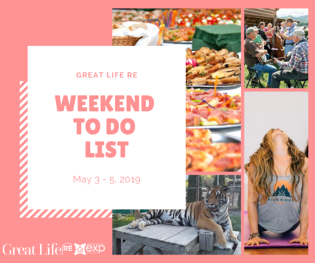 Weekend To Do List, May 3-5, 2019