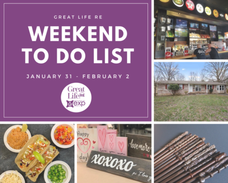Weekend To Do List, January 31- February 2, 2020