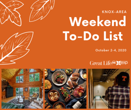 Weekend To Do List - October 2-4, 2020