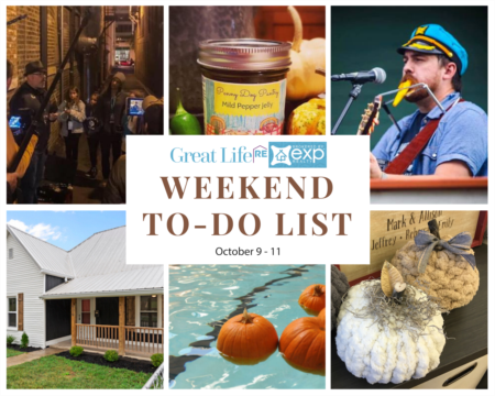 Weekend To Do List - October 9-11, 2020