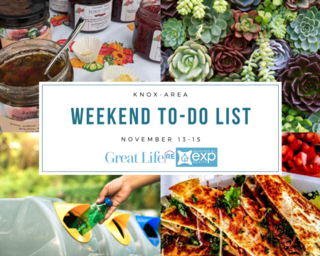 Weekend To Do List - November 13-15, 2020