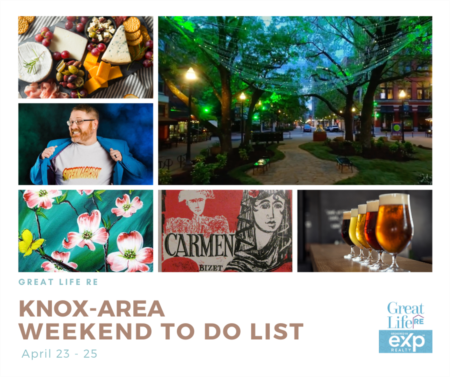 Knox Area Weekend To Do List - April 23-25, 2021
