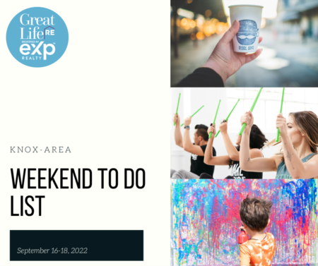  Knox Area Weekend To Do List, September 16-18, 2022