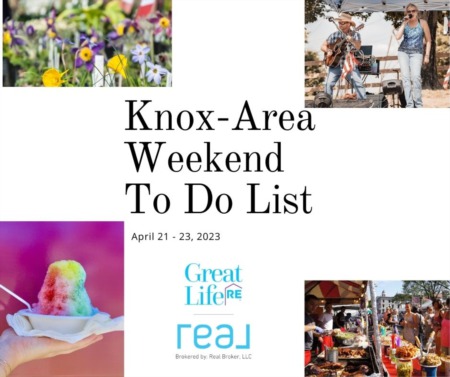  Knox Area Weekend To Do List, April 21-23, 2023