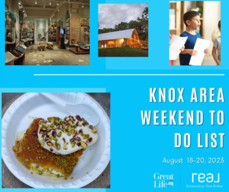  Knox Area Weekend To Do List, August 18-20, 2023