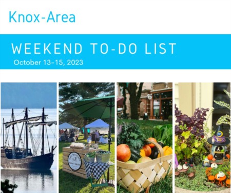  Knox Area Weekend To Do List, October 13-15, 2023