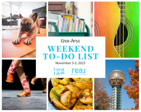  Knox Area Weekend To Do List, November 3-5 2023