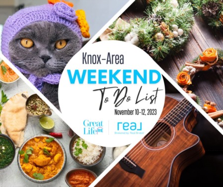  Knox Area Weekend To Do List, November 10-12, 2023