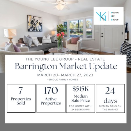 Barrington Real Estate Market Update Week Ending March 27