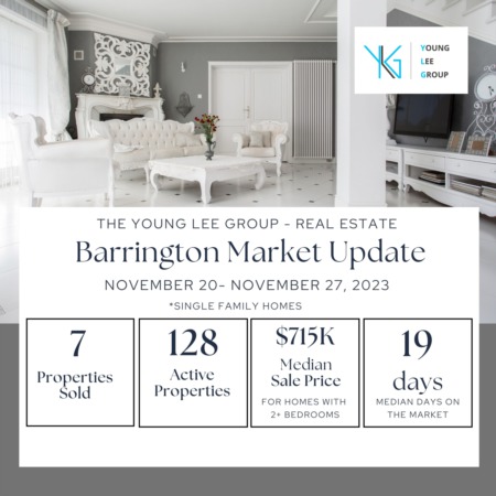Barrington Real Estate Market Update Week Ending November 27