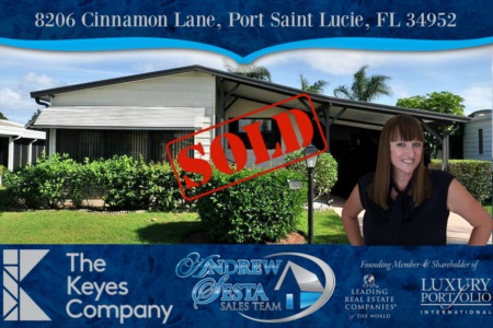 Savanna Club Home Sold and Closed